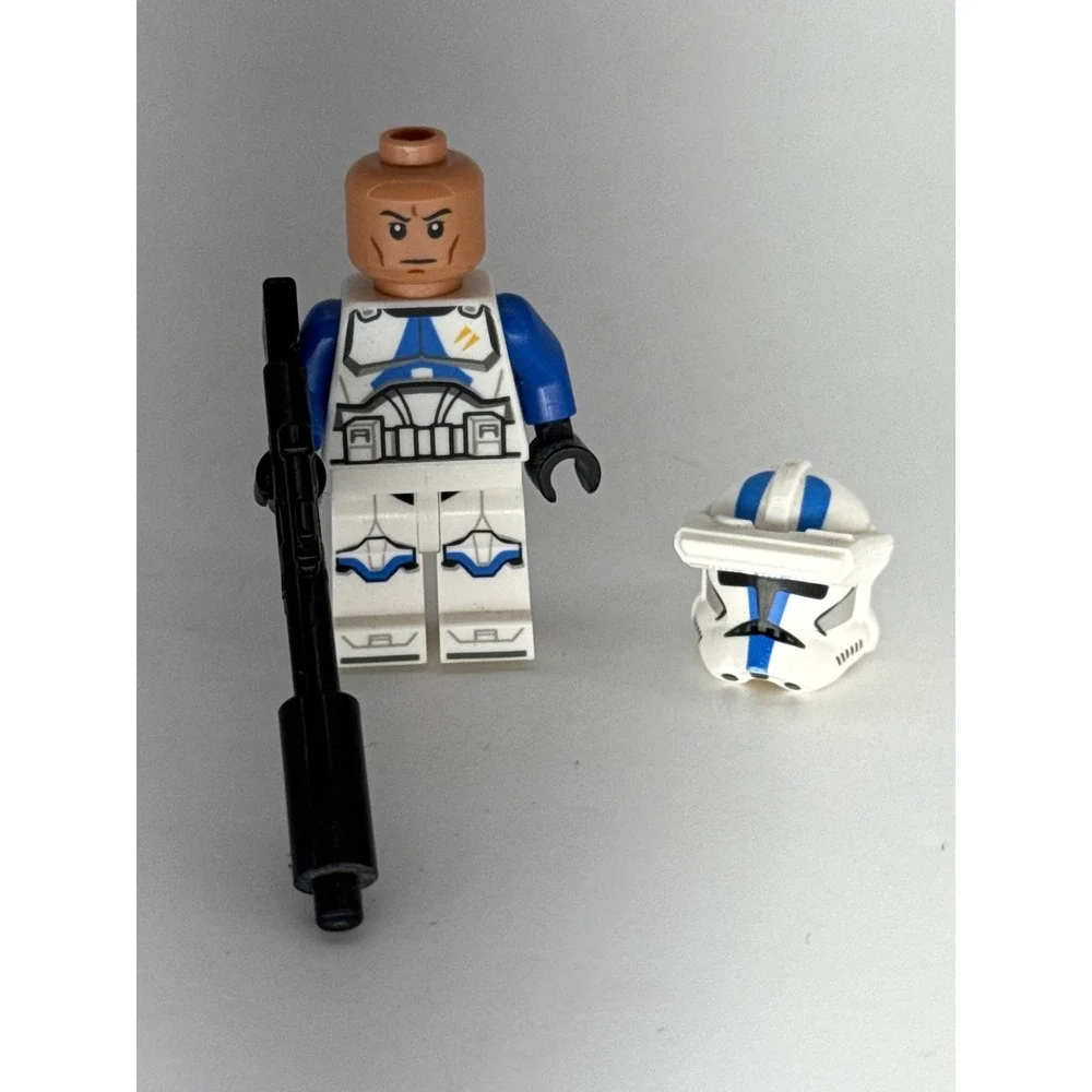 LEGO Star Wars Clone 501st Trooper Minifigure Vintage Rare Retired